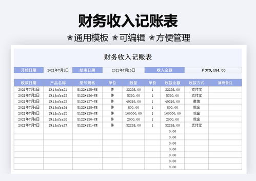 记账表格模板？个人记账表格样本