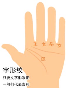 揭秘手掌中的 田 字纹 