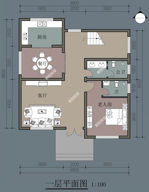 南方农村10米x10米三层怎么建好看