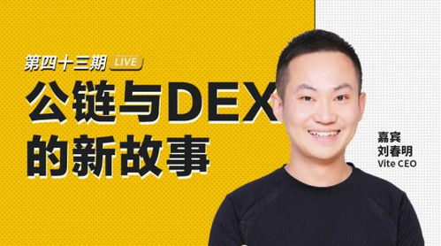 【TokenClub直播】Vite CEO 刘春明：公链与DEX的新故事