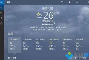 win10天气预报只显示一天