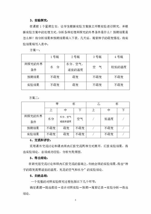 种子发芽的实验记录表范文—豆芽生长观察记录表怎么填？