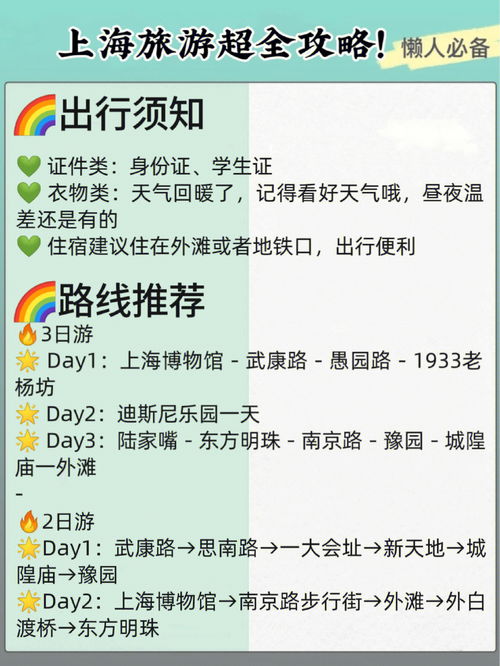 上海旅游超全攻略 ,别再只会去迪士尼啦 