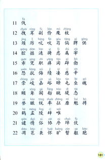 四年级语文书生字表一的字是什么字 