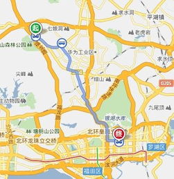 深圳市龙华镇大浪华荣路376号邦凯科技园a栋附近公交车路线