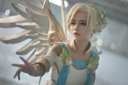 cosplay 天使Mercy 韩小月kumi