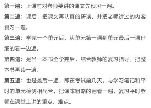 小学语文学习方法的精髓,这份总结太到位了 早点教给孩子吧