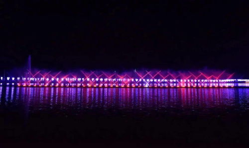 超美灯光秀 巢湖又添一处网红打卡地 地点就在