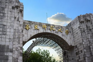 华东师范大学有哪些系